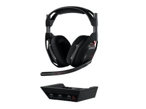 Logitech Astro A50 Lightspeed wireless headphones with dock, black