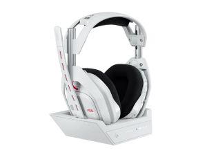 Logitech Astro A50 Lightspeed wireless headphones with dock, White