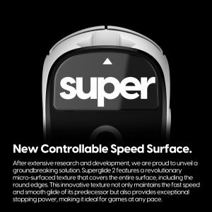 Superglide крачета за мишка Superglide (Type-C) for Logitech G Pro X Superlight 2 [Black]