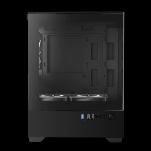 Gamdias кутия Case mATX - AURA GC9M - 3 x 120 mm A-RGB, Tempered Glass