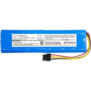 Camera Battery for Vacuum cleaner   XIAOMI  41717, BHR6363EU, Dreame D9, Roborock 1C LiIon 14,4V 5200mAh CAMERON SINO