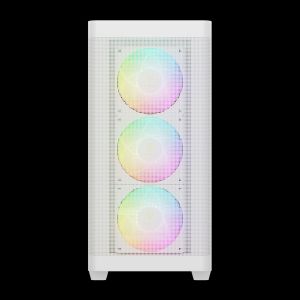 Gamdias Case E-ATX - ATHENA M3 White - USB-C, 4 x 120 mm A-RGB, Mesh, Tempered Glass
