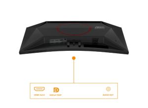 Монитор AOC C24G42E, 23.6" VA Curved 1500R, WLED, 1020x1080@180Hz, 4ms GtG, 0.5ms MPRT, 250cd m/2, 3000:1, 80M:1 DCR, Adaptive Sync, FlickerFree, Low Blue Light, 2Wx2, Tilt, 2xHDMI, DP