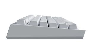 Ducky професионална геймърска механична клавиатура Professional Gaming Mechanical Keyboard One X Wireless White - Ducky AI Switches [Linear], Bluetooth, 2.4