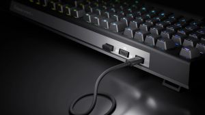 Ducky професионална геймърска механична клавиатура Professional Gaming Mechanical Keyboard One X Wireless White - Ducky AI Switches [Linear], Bluetooth, 2.4
