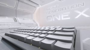 Ducky професионална геймърска механична клавиатура Professional Gaming Mechanical Keyboard One X Wireless White - Ducky AI Switches [Linear], Bluetooth, 2.4