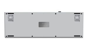 Ducky професионална геймърска механична клавиатура Professional Gaming Mechanical Keyboard One X Wireless White - Ducky AI Switches [Linear], Bluetooth, 2.4