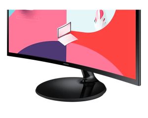 Монитор Samsung 24C364 24" Curved, LED IPS, 75 Hz, 4ms, 1920x1080, 250cd/m2, D-Sub, HDMI, Black
