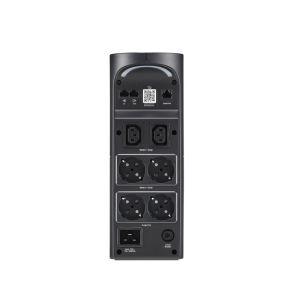 Uninterruptible UPS APC Back-UPS Pro 2200VA for Gaming, 230V, Pure Sinewave, LCD, Black, Schuko