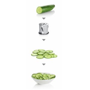 Месомелачка Bosch MFW68660, Meat mincer, ProPower 2200W, 4,3 kg/min, nr. 8, 3 sieves, kebbe attachment, juicer for soft fruits & vegetables, shredder with 4 drums, full inox tray, reverse function