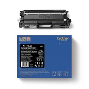 BROTHER TN-821XLBK Cartuș de toner negru cu randament foarte mare pentru imprimări EC 12000 de pagini