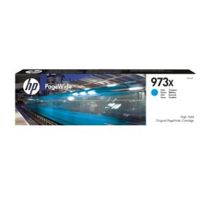 Cartuș consumabil HP 973X Cyan original PageWide de mare capacitate