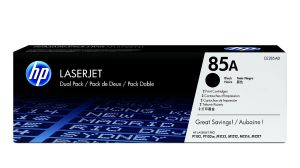 Cartușe de toner LaserJet consumabile HP 85A negru pachet dual