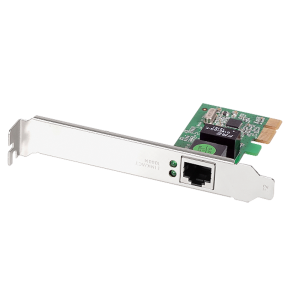 Placă de rețea EDIMAX EN-9260TX-E, PCI-ex, 10/100/1000 Gigabit Ethernet, profil redus