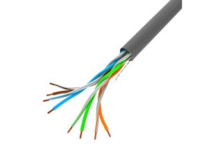 Кабел Lanberg LAN cable 100mb/s 100m solid cca grey