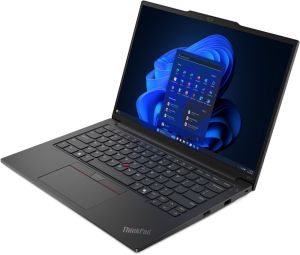 Laptop Lenovo ThinkPad E14 G6 AMD Ryzen 7 7735HS (up to 4.75GHz, 16MB L3), 16GB DDR5-4800, 512GB SSD, 14" WUXGA (1920x1200) IPS AG, AMD Radeon 680M Graphics, FHD&IR Cam, Backlit KB, WLAN, BT , 3 cell, FPR, DOS, 3Y Onsite