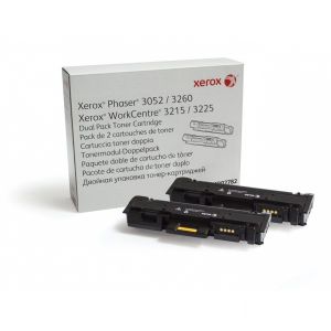 Consumabile Xerox Phaser 3052, 3260/ WorkCentre 3215, 3225 Dual Pack Toner Cartuș