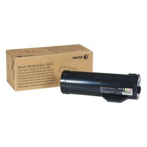 Cartuș de toner consumabil Xerox WorkCentre 3655 negru de capacitate foarte mare