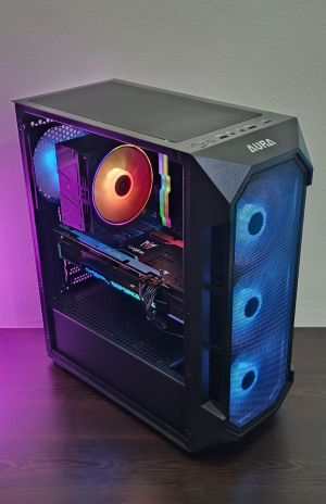 RTX 3080Ti /Ryzen 5-7500F /RAM 32GB /SSD 1TB /Геймърски компютър DarkReaper RS1