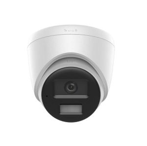 Камера Hi-Look 2 MP Smart Hybrid Light MD 2.0 Fixed Turret Network Camera, 2.8mm, F1.6, IR,White Light up to 30m, H.265+, IP67, Digital WDR, 3D DNR, Built-in Microphone, 12Vdc/PoE 6.5W