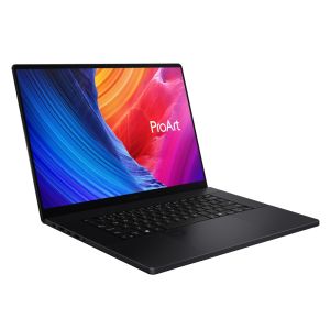 Лаптоп Asus Pro Art, H7606WP-ME011X,AMD Ryzen AI 9 HX 370  2.0GHz (36MB Cache, up to 5.1GHz, 12 cores, 24 Threads) up to 50TOPS ,16" WQUXGA (3840X2400) 16:10  OLED 16:10  , 64 GB LPDDR5X, 2TB PCIE G4 SSD+2TB PCIE G4 SSD, RTX 5000 x6, Win 11 Pro, Black