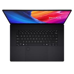 Лаптоп Asus Pro Art, H7606WP-ME011X,AMD Ryzen AI 9 HX 370  2.0GHz (36MB Cache, up to 5.1GHz, 12 cores, 24 Threads) up to 50TOPS ,16" WQUXGA (3840X2400) 16:10  OLED 16:10  , 64 GB LPDDR5X, 2TB PCIE G4 SSD+2TB PCIE G4 SSD, RTX 5000 x6, Win 11 Pro, Black