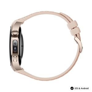 Часовник Huawei Watch 5, Soc-L29L, Stellar Beige + Huawei FreeBuds 6i White
