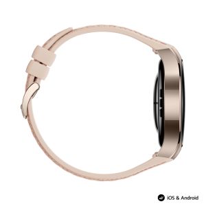 Часовник Huawei Watch 5, Soc-L29L, Stellar Beige + Huawei FreeBuds 6i White