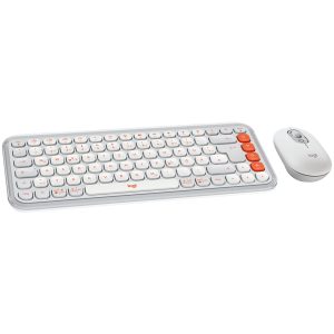 LOGITECH POP ICON COMBO - OFF WHITE - US INT'L - BT  - INTNL-973