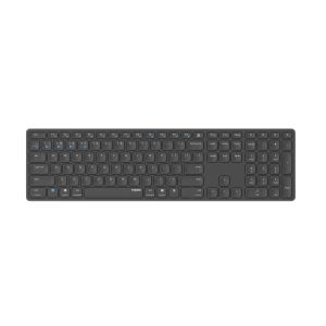 Tastatură fără fir Rapoo E9800M, structură X, multimod, Bluetooth, 2,4 GHz, negru