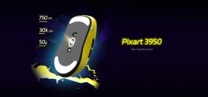 Scyrox професионална геймърска мишка V8 Yellow - Wireless Gaming Mouse - 8K Polling Rate