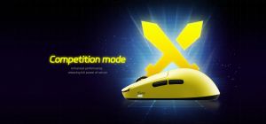Scyrox професионална геймърска мишка V8 Yellow - Wireless Gaming Mouse - 8K Polling Rate