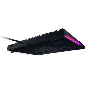 Razer BlackWidow V4 75%, tastatură pentru jocuri, aspect SUA, Razer Chroma RGB, design interschimbabil la cald, cablu tip C detașabil, spumă de amortizare a sunetului pentru PCB și carcasă, frecvență de sondare de până la 8.000 Hz, tastaturi ABS Doublesho