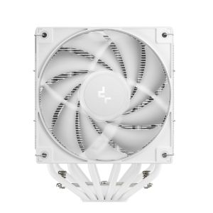 DeepCool CPU Cooler AG620 WH - Addressable RGB V2, Dual-Tower - LGA1700/AM5