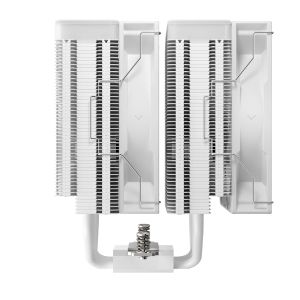 DeepCool CPU Cooler AG620 WH - Addressable RGB V2, Dual-Tower - LGA1700/AM5