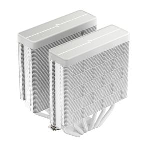 DeepCool CPU Cooler AG620 WH - Addressable RGB V2, Dual-Tower - LGA1700/AM5
