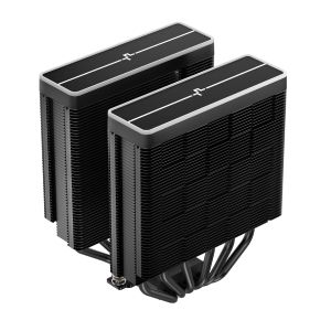 DeepCool CPU Cooler AG620 BK - Addressable RGB V2, Dual-Tower - LGA1851/AM5