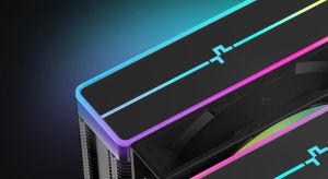 DeepCool CPU Cooler AG620 BK - Addressable RGB V2, Dual-Tower - LGA1851/AM5