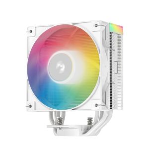 DeepCool CPU Cooler AG400 White - Addressable RGB V2 - LGA1851/AM5
