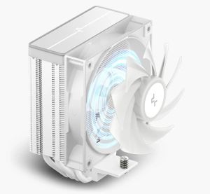 DeepCool CPU Cooler AG400 White - Addressable RGB V2 - LGA1851/AM5
