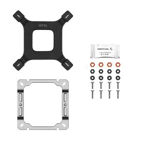 DeepCool CPU Cooler AG400 White - Addressable RGB V2 - LGA1851/AM5