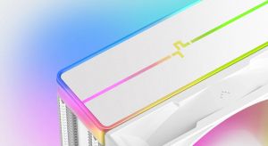 DeepCool CPU Cooler AG400 White - Addressable RGB V2 - LGA1851/AM5