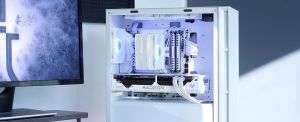 DeepCool CPU Cooler AG400 White - Addressable RGB V2 - LGA1851/AM5