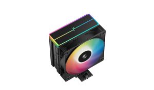 DeepCool CPU Cooler AG400 Black - Addressable RGB V2 - LGA1851/AM5