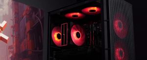 DeepCool CPU Cooler AG400 Black - Addressable RGB V2 - LGA1851/AM5