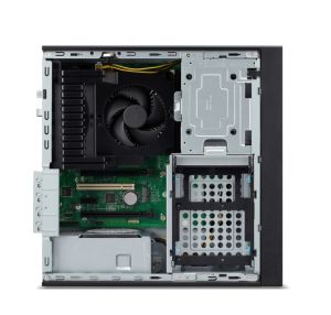 Настолен компютър Acer Veriton, VX4720GT Intel Core i3-14100( up to 4.70GHz, 12MB), 16GB DDR5, 512GB SSD M.2, Intel UHD Graphics, TPM 2.0, GLAN, 300W 80PLUS Bronze, KBD& Mouse USB, Win 11 Pro, 3Y warranty