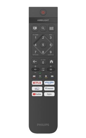 Телевизор Philips 40PFS6000/12, 40" 2K FHD DLED, 1920x1080, DVB-T/T2/T2-HD/C/S/S2, HDR 10+, HLG, Titan 3.0 OS, Pixel Precise Ultra HD, VRR, HDMI*3, USB*2, 802.11n, 16W RMS, Black