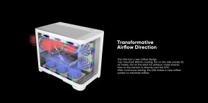 1stPlayer кутия Case mATX - UV6 White