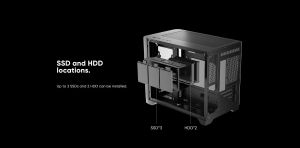 1stPlayer Case mATX - UV6 Black