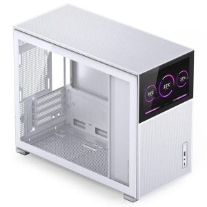 Case Jonsbo D31 Mesh Screen TG, mATX, White